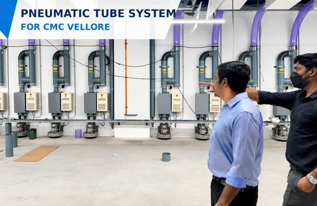 Pneumatic tube system